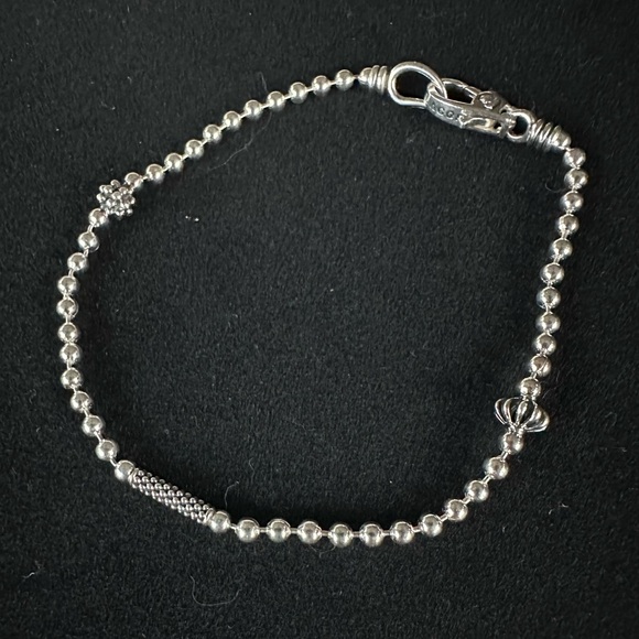 LAGOS Sterling Silver Caviar Icon Beaded Bracelet NWOT Condition - Picture 6 of 9